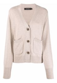 Lisa Yang button-down knit cardigan - Toni neutri