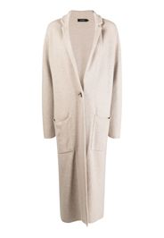 Lisa Yang Amie long cashmere cardigan - Marrone