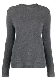 Lisa Yang Silas crew-neck ribbed-knit jumper - Grigio