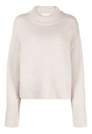 Lisa Yang roll-neck cashmere jumper - Toni neutri