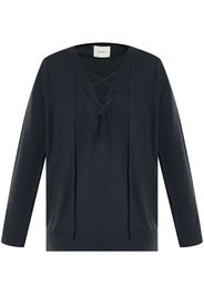 Lisa Yang Erna V-neck cashmere jumper - Nero