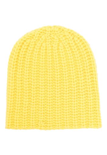 Liska chunky-knit cashmere beanie - Giallo