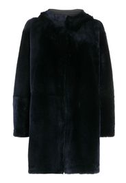 Liska Cappotto con cappuccio reversibile - Blu