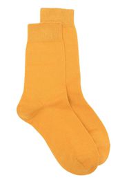 Liska cashmere ankle socks - Giallo