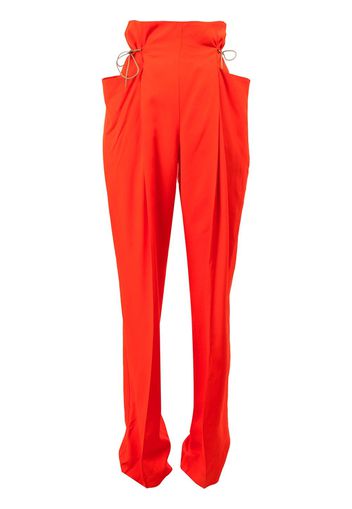 Litkovskaya high waisted trousers - Giallo