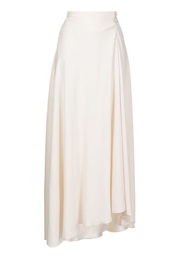 Litkovskaya Bloom cut-out midi skirt - Bianco