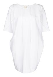 Litkovskaya Blusa elasticizzata a righe - Bianco