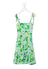 LITTLE BAMBAH Ragha tie-dye maxi dress - Verde