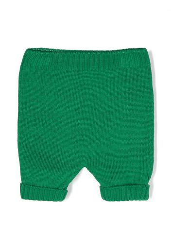 Little Bear knitted cotton bloomers - Verde