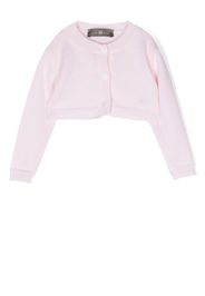 Little Bear fine-knit wool cardigan - Rosa