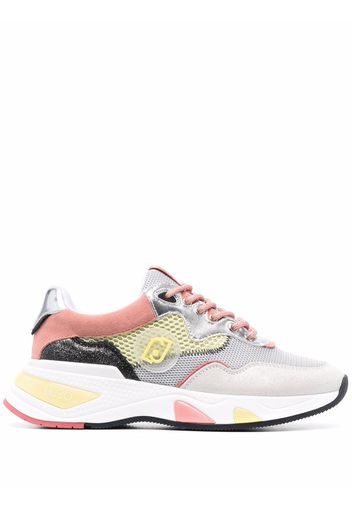 LIU JO colour-block panelled trainers - Toni neutri