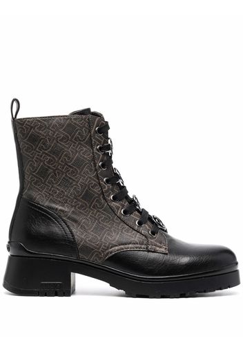 LIU JO Nacy 39 lace-up boots - Marrone