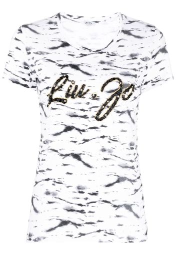 LIU JO T-shirt con decorazione - Bianco