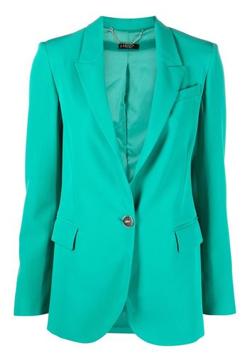 LIU JO peak-lapels single-breasted blazer - Verde