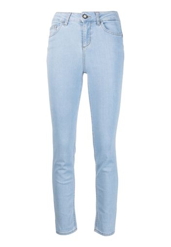 LIU JO cropped skinny jeans - Blu