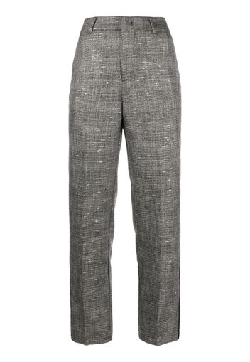 LIU JO high-waisted tailored trousers - Nero