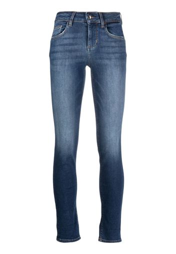 LIU JO skinny cropped jeans - Blu