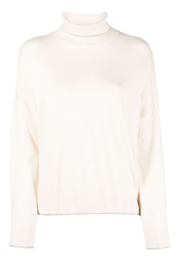 LIU JO metallic-threading knitted jumper - Toni neutri