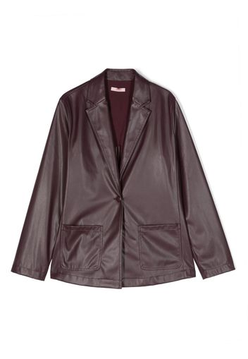 LIU JO peak-lapels single-breasted blazer - Viola