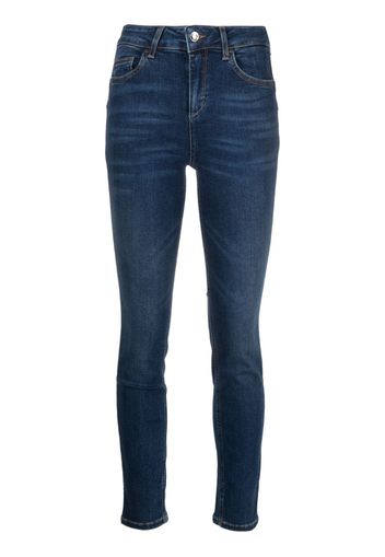 LIU JO Bottom Up mid-rise skinny jeans - Blu