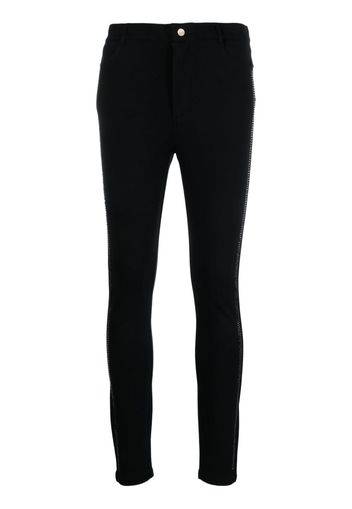 LIU JO Pantaloni skinny con decorazione - Nero