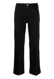 LIU JO Jeans dritti crop - Nero