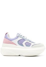 LIU JO June colour-block platform sneakers - Viola