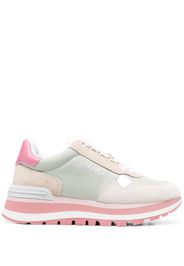 LIU JO 45mm panelled lace-up sneakers - Toni neutri