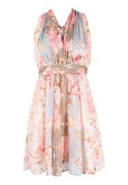 LIU JO patchwork floral-print dress - Rosa