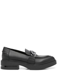 LIU JO Gabrielle 23 chain-link loafers - Nero