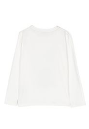 LIU JO photograph-print jersey T-shirt - Bianco