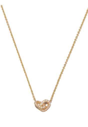 Lizzie Mandler Fine Jewelry L MANDLER 18K YG XS 0.20CT WHT DIAM PAV - Oro