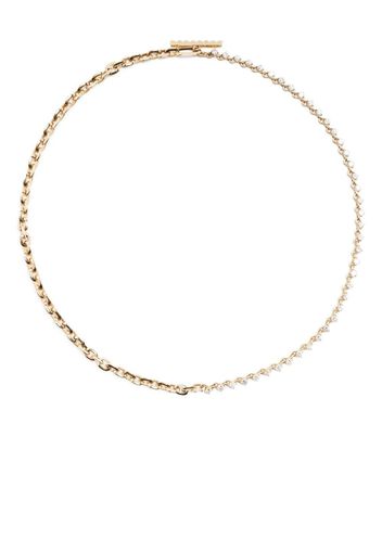 Lizzie Mandler Fine Jewelry Collana tennis Éclat in oro giallo 18kt con diamanti