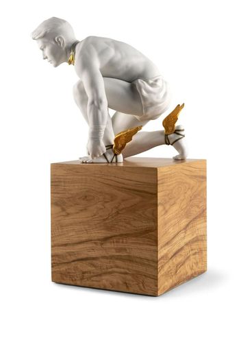 Lladró Hermes porcelain sculpture - Bianco