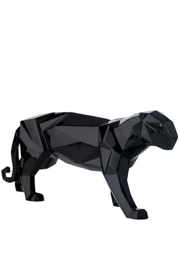 Lladró Figura Panther Glazed - Nero