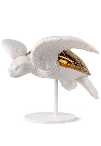 Lladró Figura Sea Turtle - Bianco