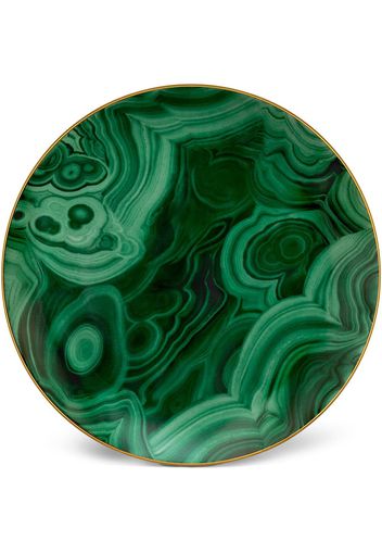 L'Objet Piatto Malachite (31cm) - Verde