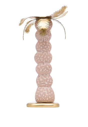 L'Objet Haas Mojave Palm small candlestick - Rosa