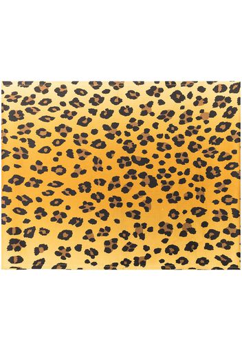 L'Objet leopard-print table runner - Giallo