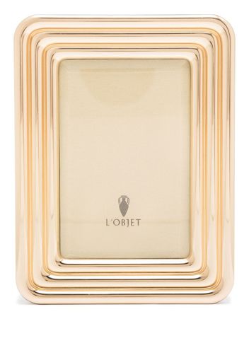 L'Objet Concorde curved photo frame - Oro