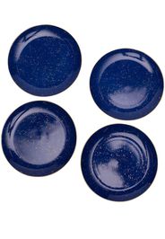 L'Objet set of 4 Lapis dessert plates - Blu