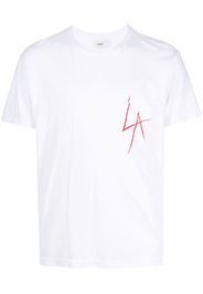 Local Authority LA Slash print T-shirt - Bianco