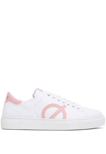 LOCI logo-patch low-top sneakers - Bianco