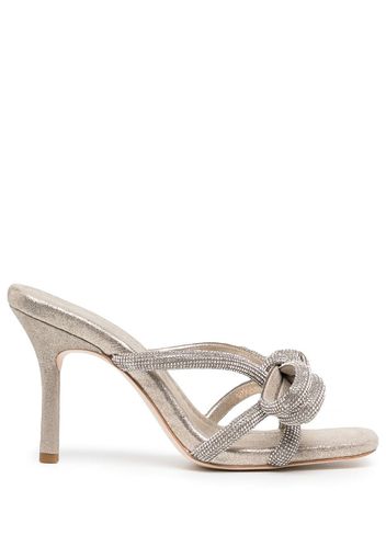 Loeffler Randall Margi crystal-embellished mules - Oro