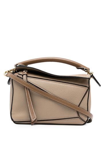 LOEWE Borsa tote Puzzle mini - Marrone