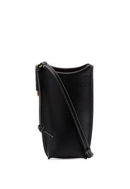 black gate pocket bucket bag