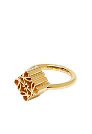 LOEWE Anello con anagramma - Oro