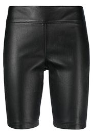 LOEWE leather shorts - Nero