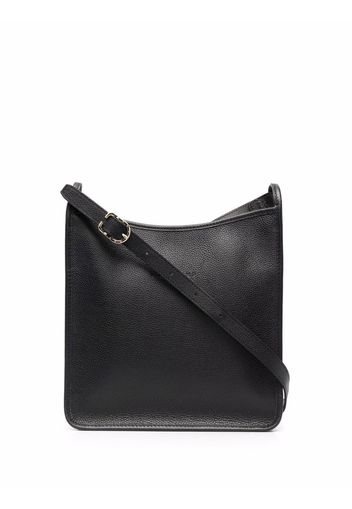 Longchamp large Le Foulonné crossbody bag - Nero