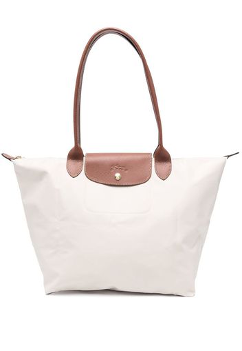 Longchamp Borsa a spalla Le Pliage grande - Toni neutri